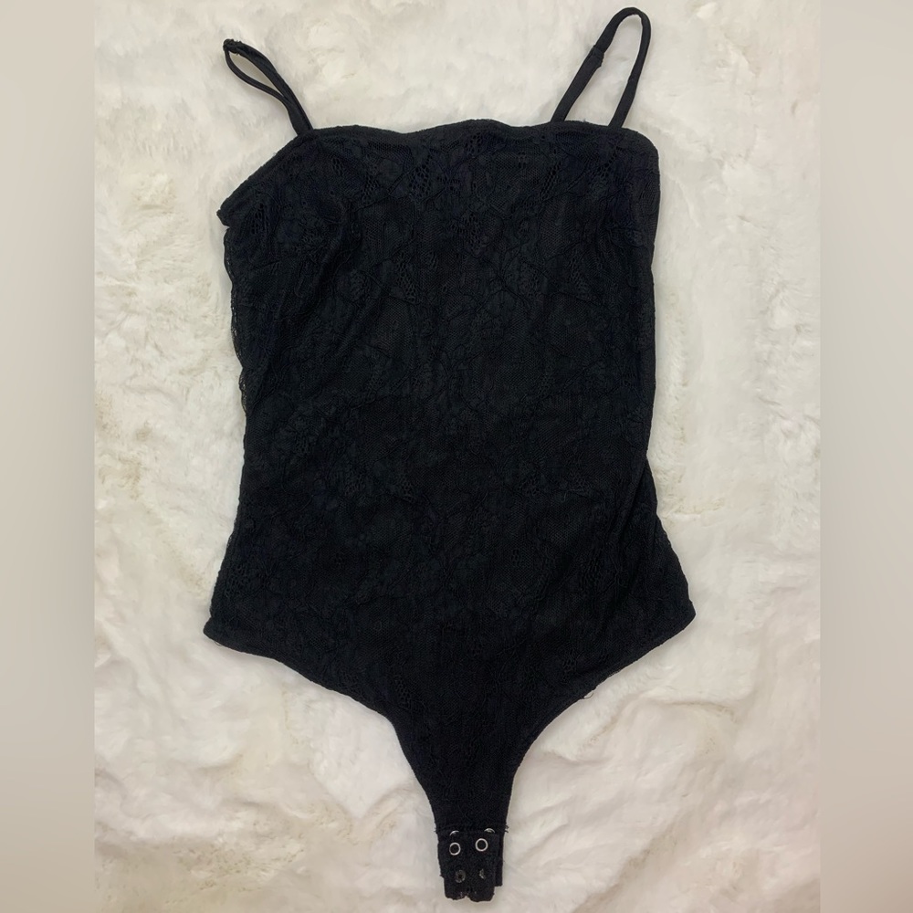 Lace Black Bodysuit